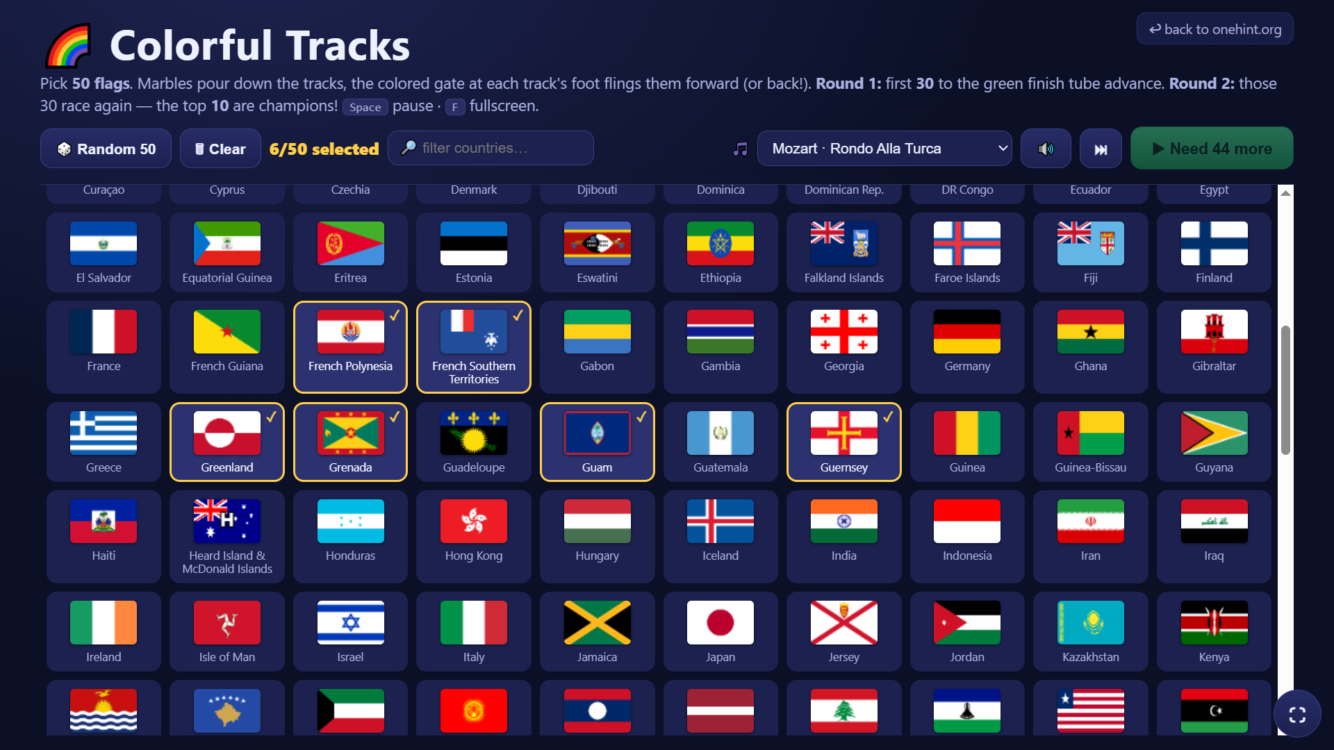 Colorful Tracks screenshot 1