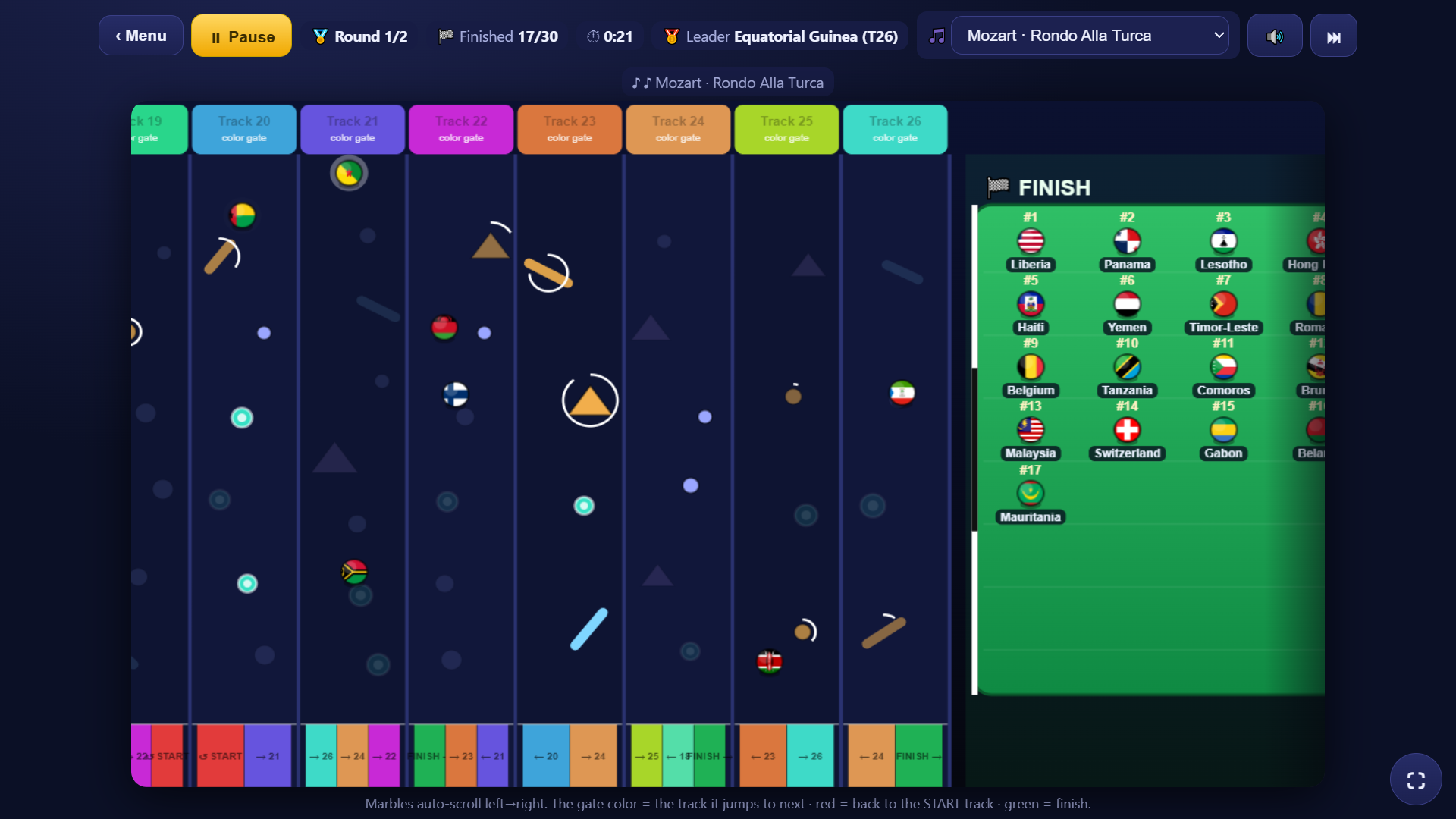 Colorful Tracks screenshot 3