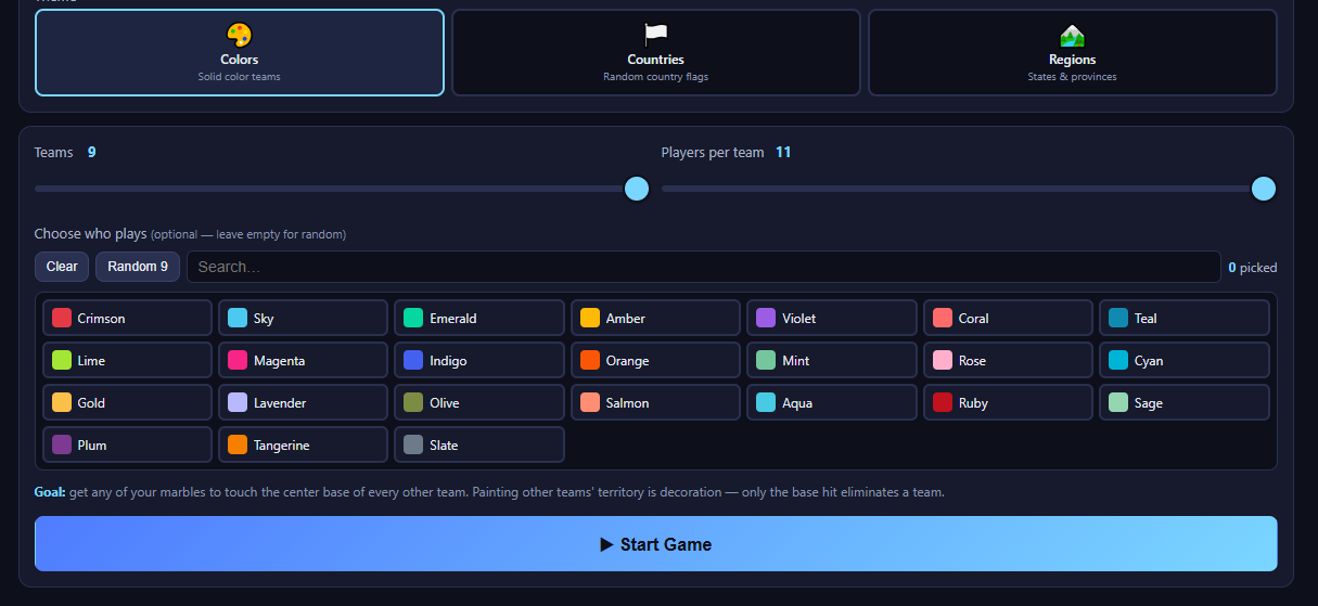 Marbles Moving screenshot 2