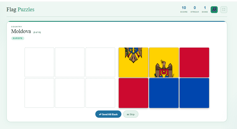Flag Puzzles screenshot 4