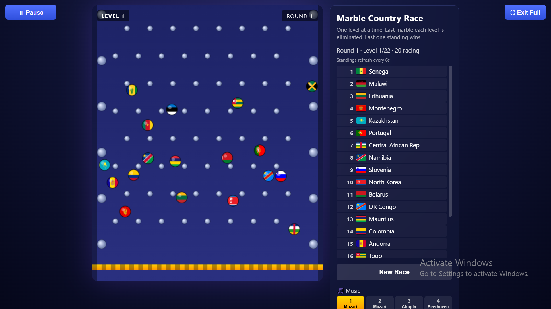 Marble Country Race screenshot 1