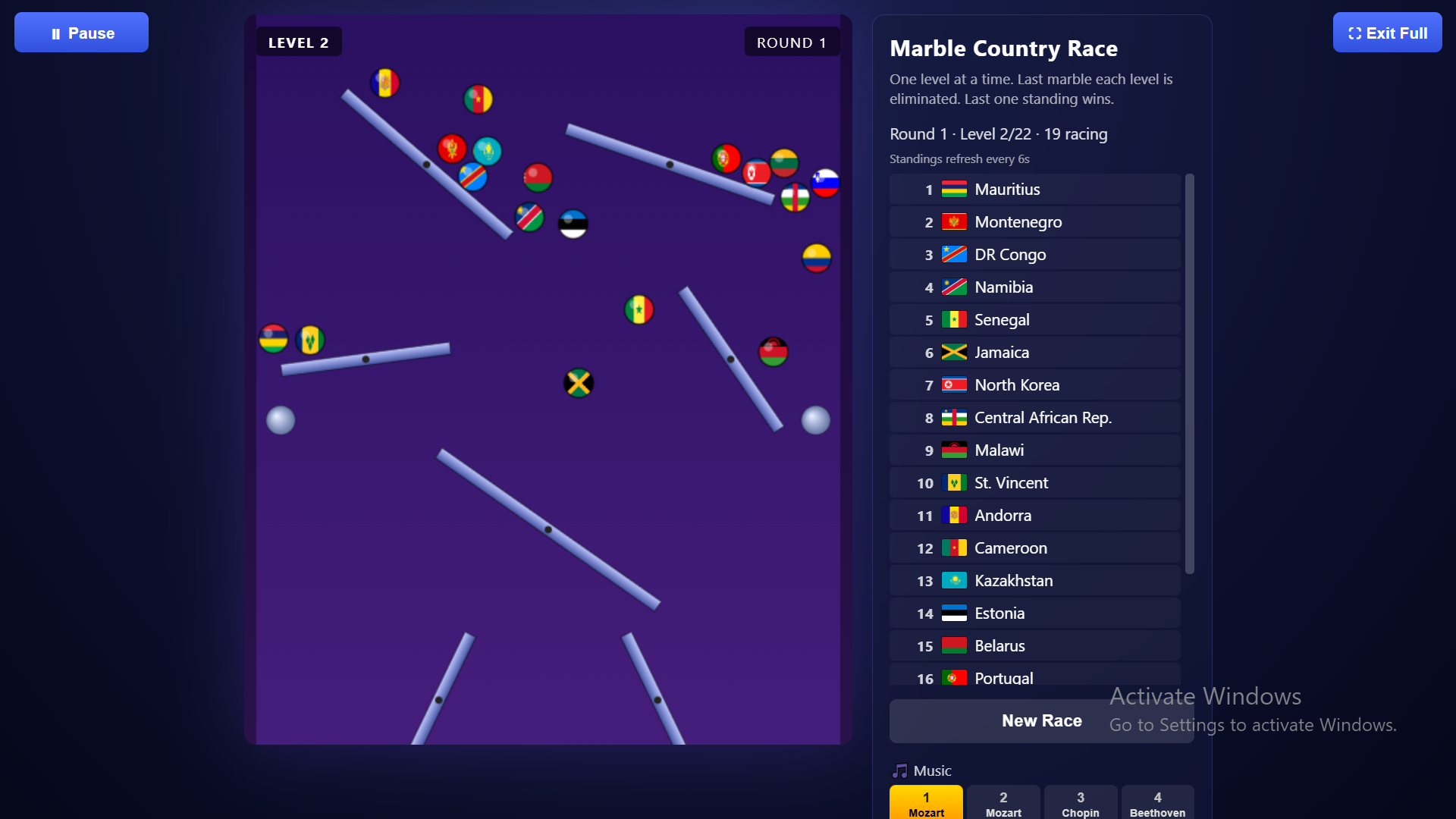 Marble Country Race screenshot 2