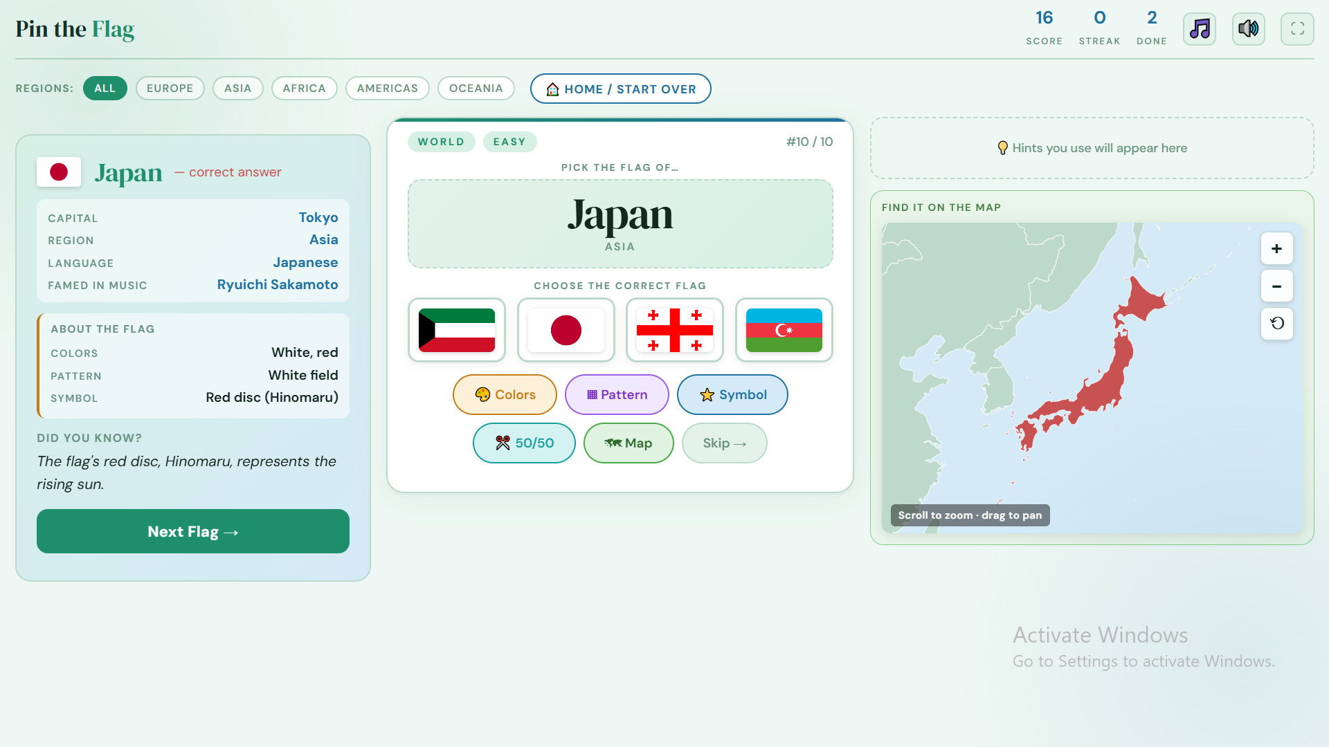 Pin the Flag screenshot 3